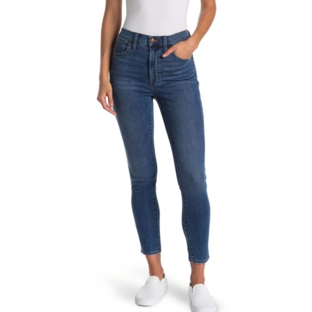 Madewell | 10" High Rise Skinny Jeans in Leavitt Wash - Size 29 (Style M6234)
